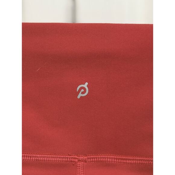 Peloton women’s Small red leggings hi-rise workout exercise yoga gym - Picture 7 of 7